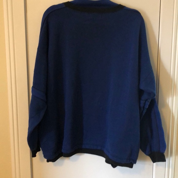Online size XL blue long sleeved sweater - Picture 5 of 5